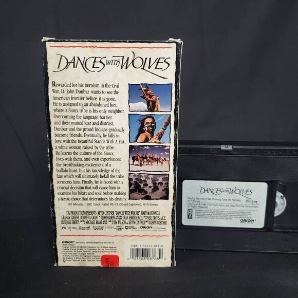 Dances with wolves [VHS] - Picture 2 of 2